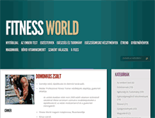 Tablet Screenshot of fitness-world.hu